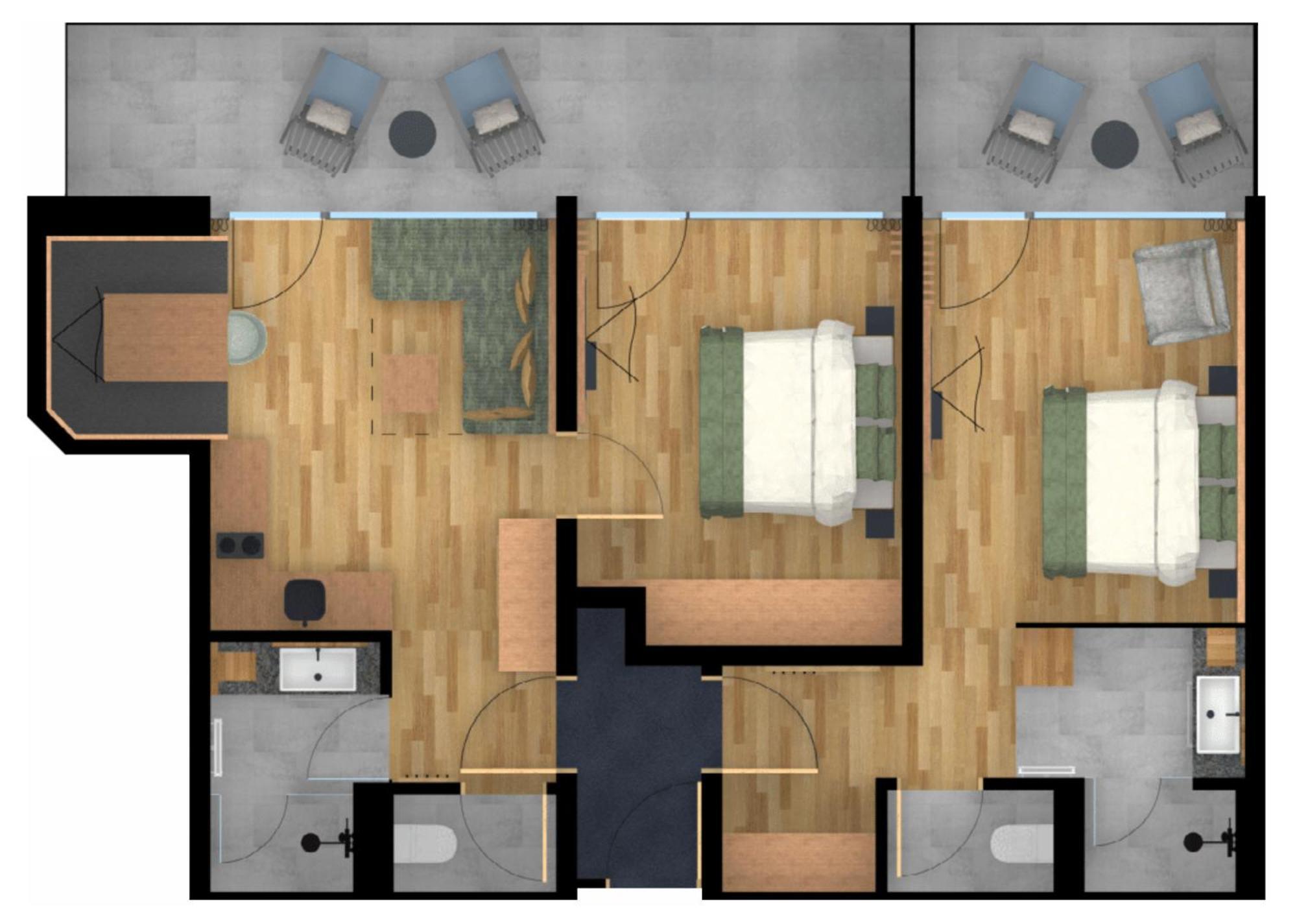 Pachmair 1453 Apart Resort - Opening 2025 유던스 객실 사진